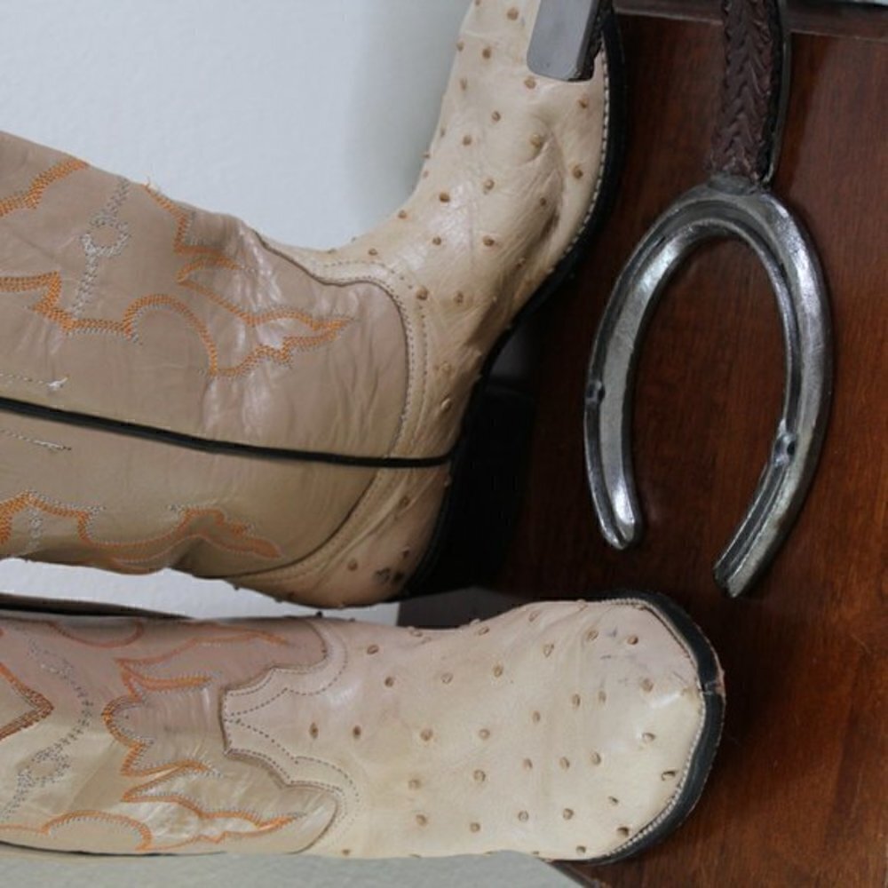 Abdala boots Ostrich Boots size 4 - Picture 14 of 16